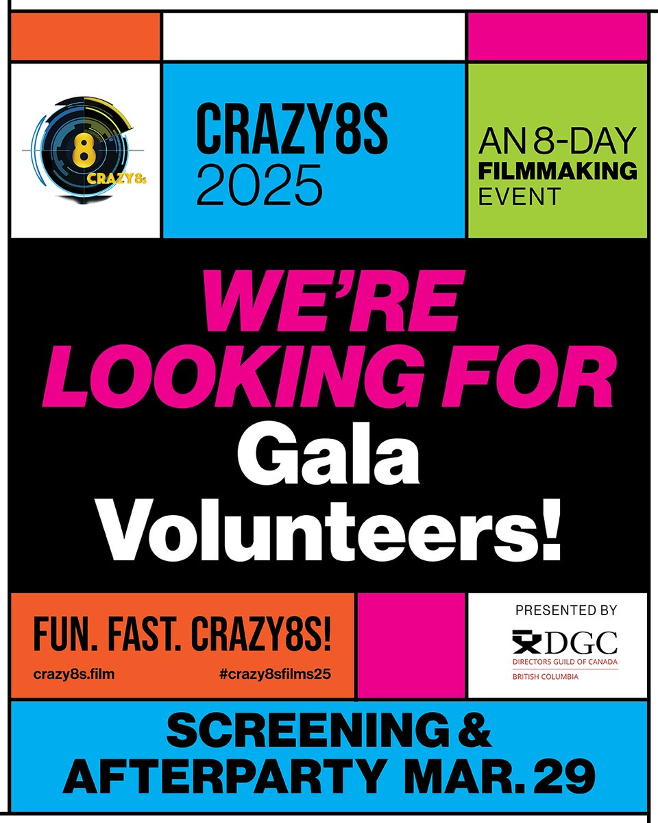 As we approach our Gala Screening next week, we're still looking for a few more volunteers to support the debut of this year's Top 6 films at The Centre. 

Duties include ushering, check in, set up + wrap up support, and more. Submit your interest! HERE: docs.google.com/forms/d/e/1FAI…