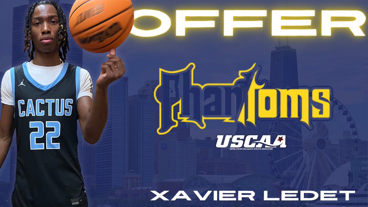 Congrats to Xavier on his offer from East-West University in Chicago,IL.