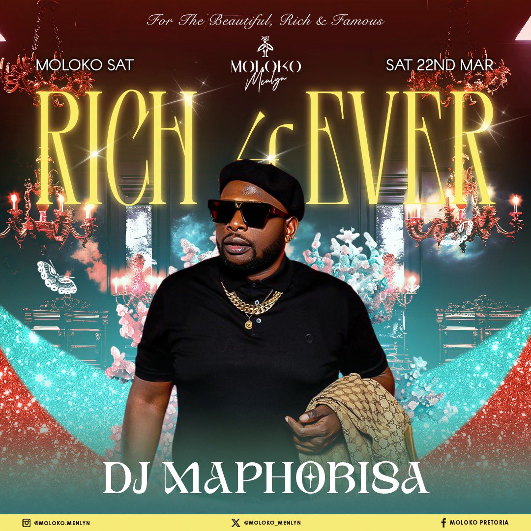 #rich4eversaturdays <a href="/Moloko_Menlyn/">Moloko Menlyn</a>