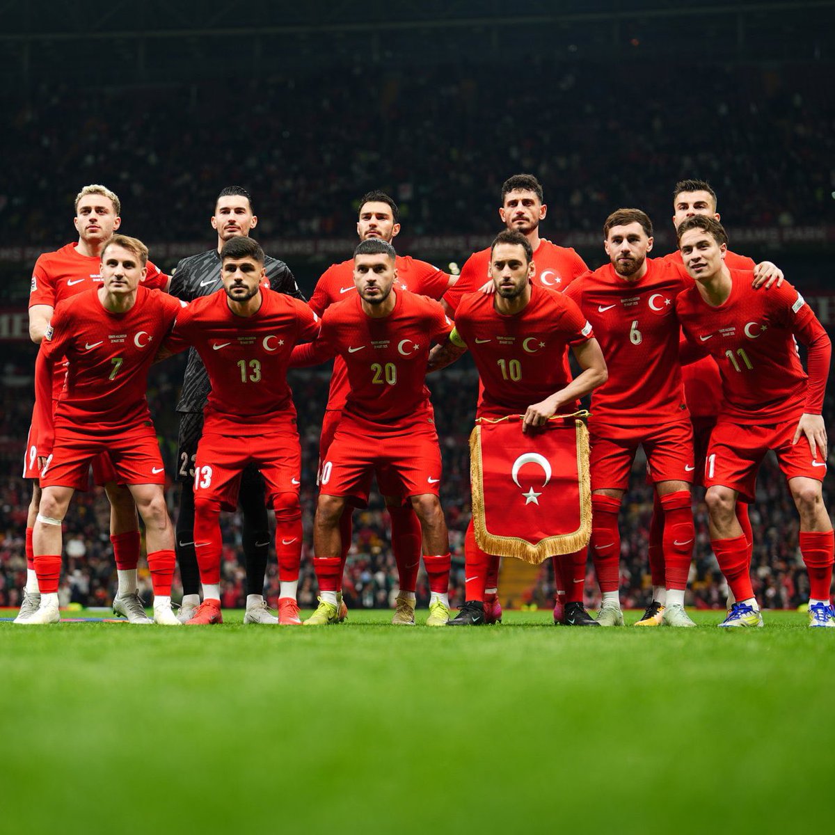 🇹🇷 Uluslar Ligi Play-Off mücadelesi ilk maçında Macaristan’ı 3-1 mağlup ediyoruz. Tebrikler #BizimÇocuklar 👏