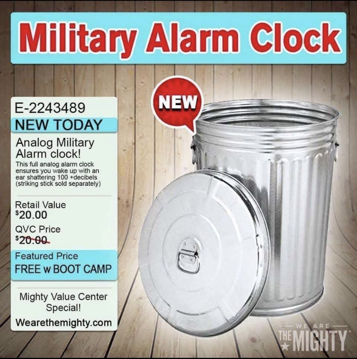 Worst alarm clock ever