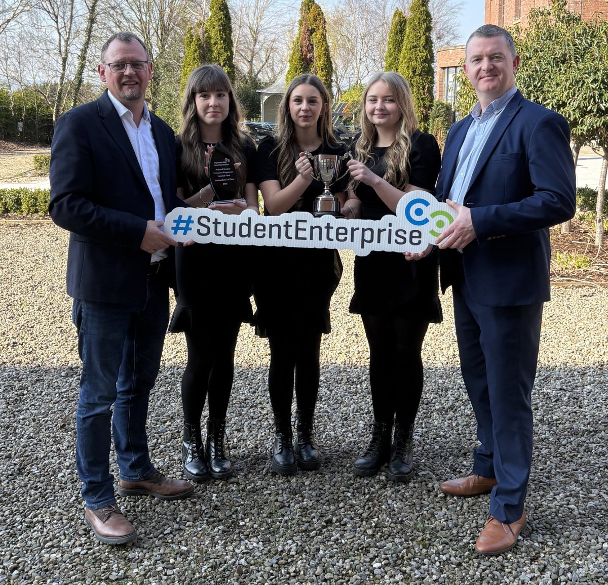 Massive thanks to Mr Garry Lowe &amp; Mr Mike O Brien of Limerick Enterprise Office <a href="/leo_limerick/">Local Enterprise Office Limerick</a> for their encouragement and support on our <a href="/StudentEntProg/">StudentEntProg</a> journey.