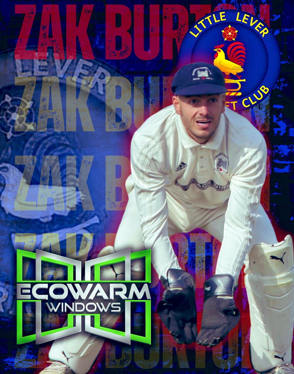 🚨NWCL LEAGUE WINNER INCOMING🚨

✍️ Former Blackrod Wicket Keeper signs on with the Village ✍️

Delighted to have one of the best glovemen in the game Zak Burton at Victory Rd for 2025 and beyond 😍

Roll on the season!!!