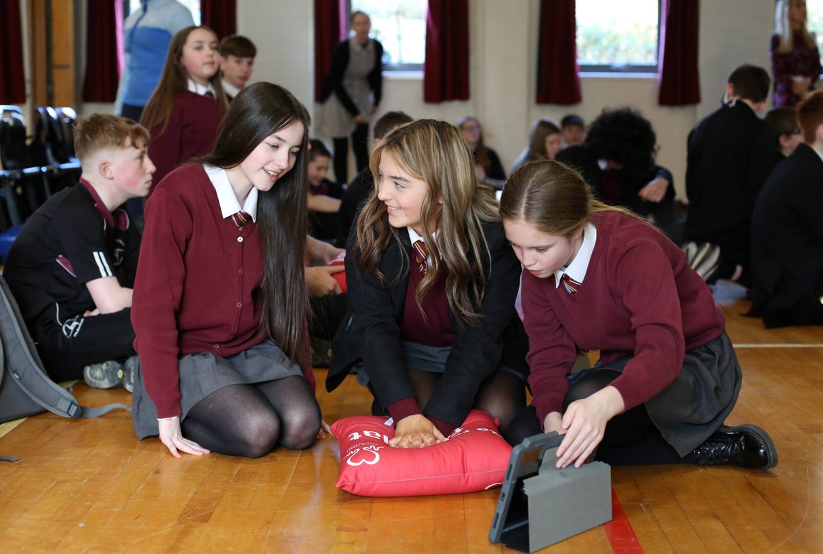 BHF Northern Ireland (@bhfni) on Twitter photo Thank you to <a href="/StBrigidsDerry/">St Brigid's College</a> for hosting our first Classroom RevivR CPR session in the North West.
To find out more and register: bhf.org.uk/.../how-to.../ā¦
Classroom RevivR has been supported thanks to fundraising by our charity partner Royal Mail.
#schools #CPRTraining Thank you to <a href="/StBrigidsDerry/">St Brigid's College</a> for hosting our first Classroom RevivR CPR session in the North West.
To find out more and register: bhf.org.uk/.../how-to.../ā¦
Classroom RevivR has been supported thanks to fundraising by our charity partner Royal Mail.
#schools #CPRTraining