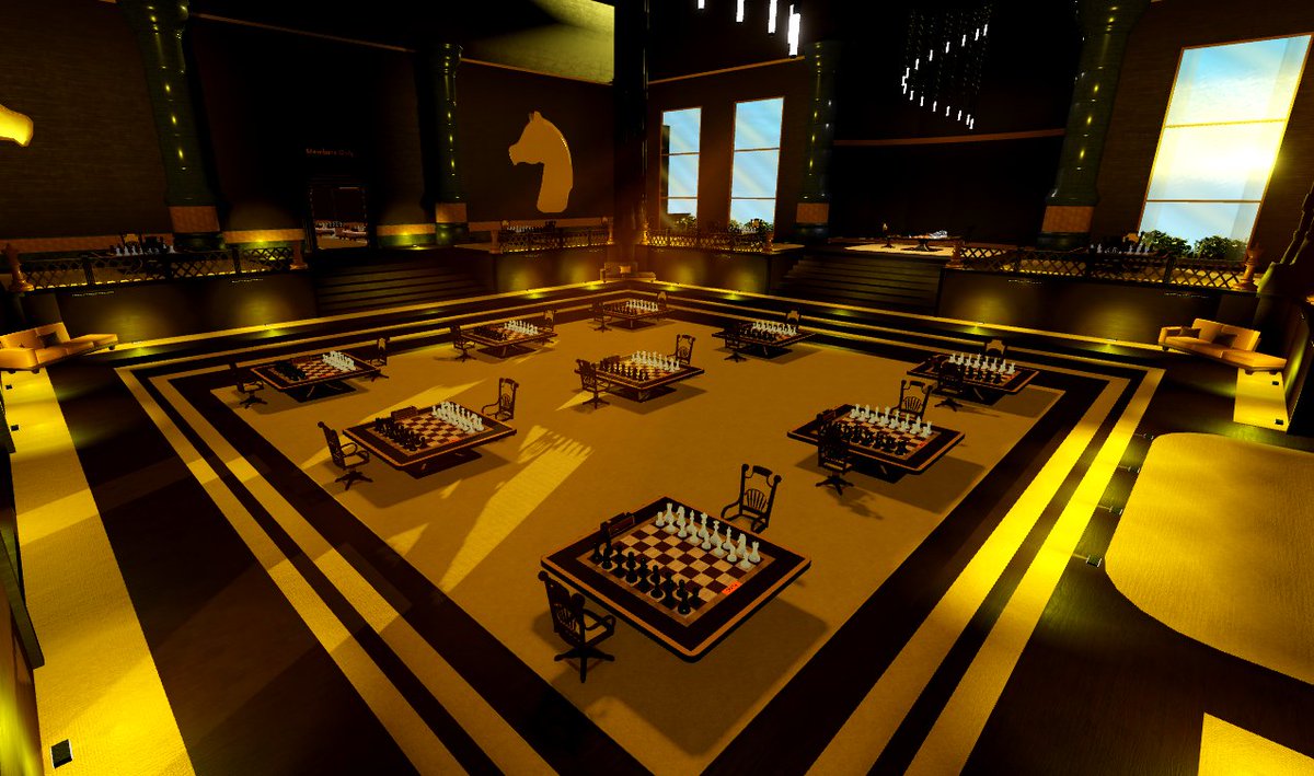 CrowdedRBX's tweet image. Current project under works:
Chess club.
#ROBLOXDev #robloxbuilding #robloxmodeling #3d #map #robloxmap