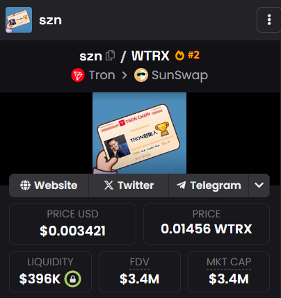 rektalam's tweet photo. Justin Sun confirmed that #Tron szn is coming, with a strong focus on pushing Tron memes. 

And guess what? $SZN is the first meme to get listed on #HTX for this cycle.  

Ca: TDxL4V5LE6TYSFXSCWJkkSsCYbgmrDnTer https://t.co/vqdaqs7gqp