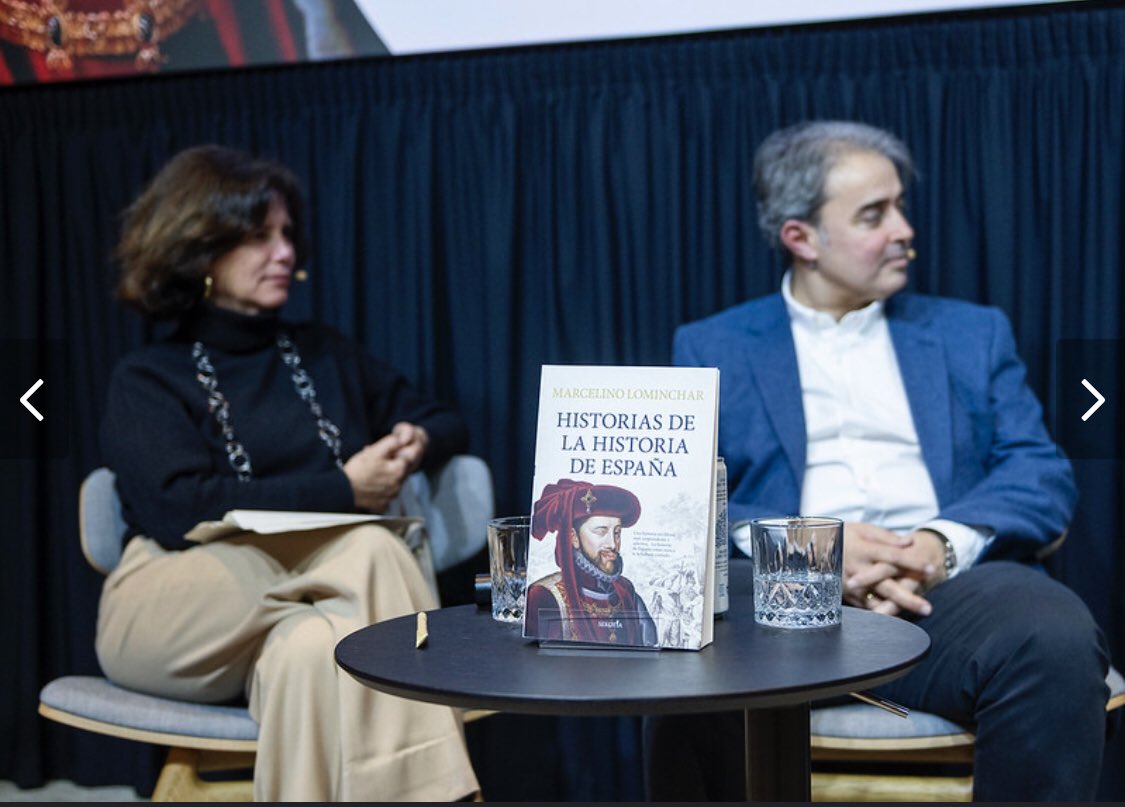 El 18/3 tuve el placer de moderar la Presentación del libro de Marcelino Lominchar   “Las Historias de la Historia de España”