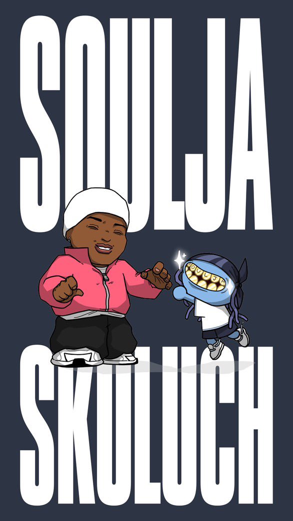 Joepunto_'s tweet photo. SOULJA X SKULUCH (@skuluch)

Merci pour la force 🫶🏾❤️🤞🏾
Dessin : @NivelNVL 
Graphisme : @gibrilbd https://t.co/rrmfLMOBZH