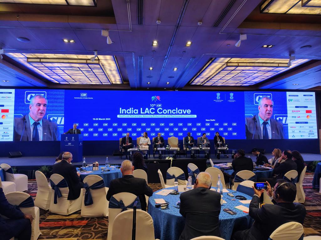 Intervine en la Sesión del Cónclave India-LAC: Asociaciones de Atención a la Salud: Avances de la Biotecnología e Innovación Farmacéutica. #CIIIndiaLACConclave