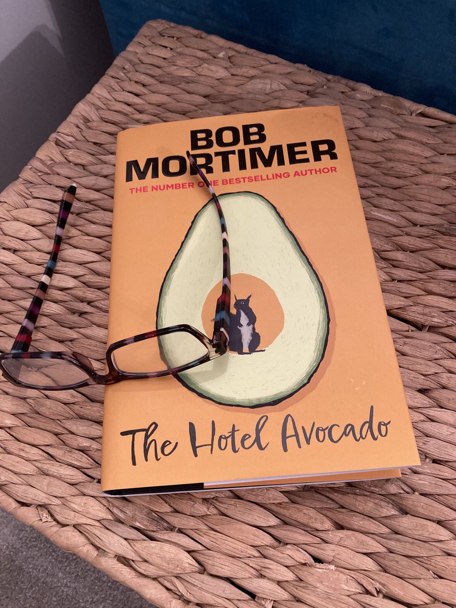 Continuing my effort to read more in 2025, my book for March was The Hotel Avocado by <a href="/RealBobMortimer/">bob mortimer</a> 

A brilliant story told in Bob’s uniquely clever and wistful style.

Perfect to sit in the sun on the riverbank with, rather than faffing around with a rod! 📙☀️

10/10 Perfect