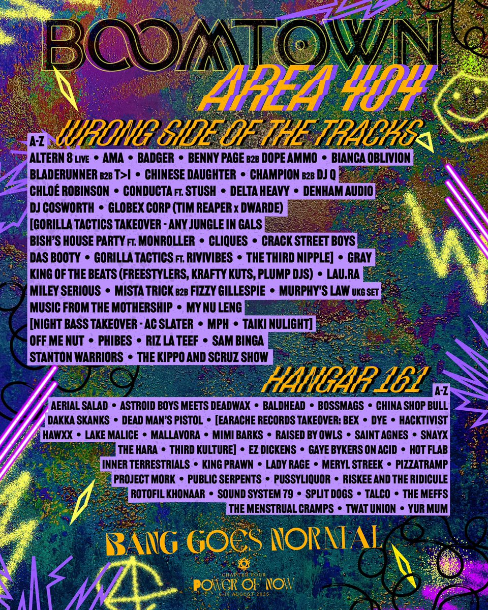 THE HARA (@theharaband) on Twitter photo We will be bringing the power to @boomtownfairofficial this August, hangar 161…start your engines 👀
Buzzing for this 🔥
•
📸- <a href="/cosmicjokeuk/">Cosmic Joke</a> We will be bringing the power to @boomtownfairofficial this August, hangar 161…start your engines 👀
Buzzing for this 🔥
•
📸- <a href="/cosmicjokeuk/">Cosmic Joke</a>