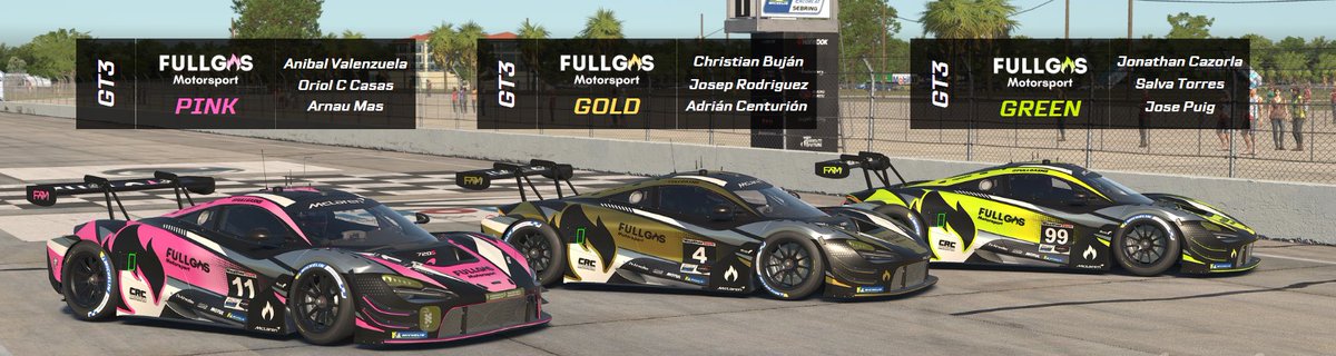 🇬🇧We are ready to Sebring 12h🏁

🇪🇸Estamos listos para las 12h de Sebring🏁