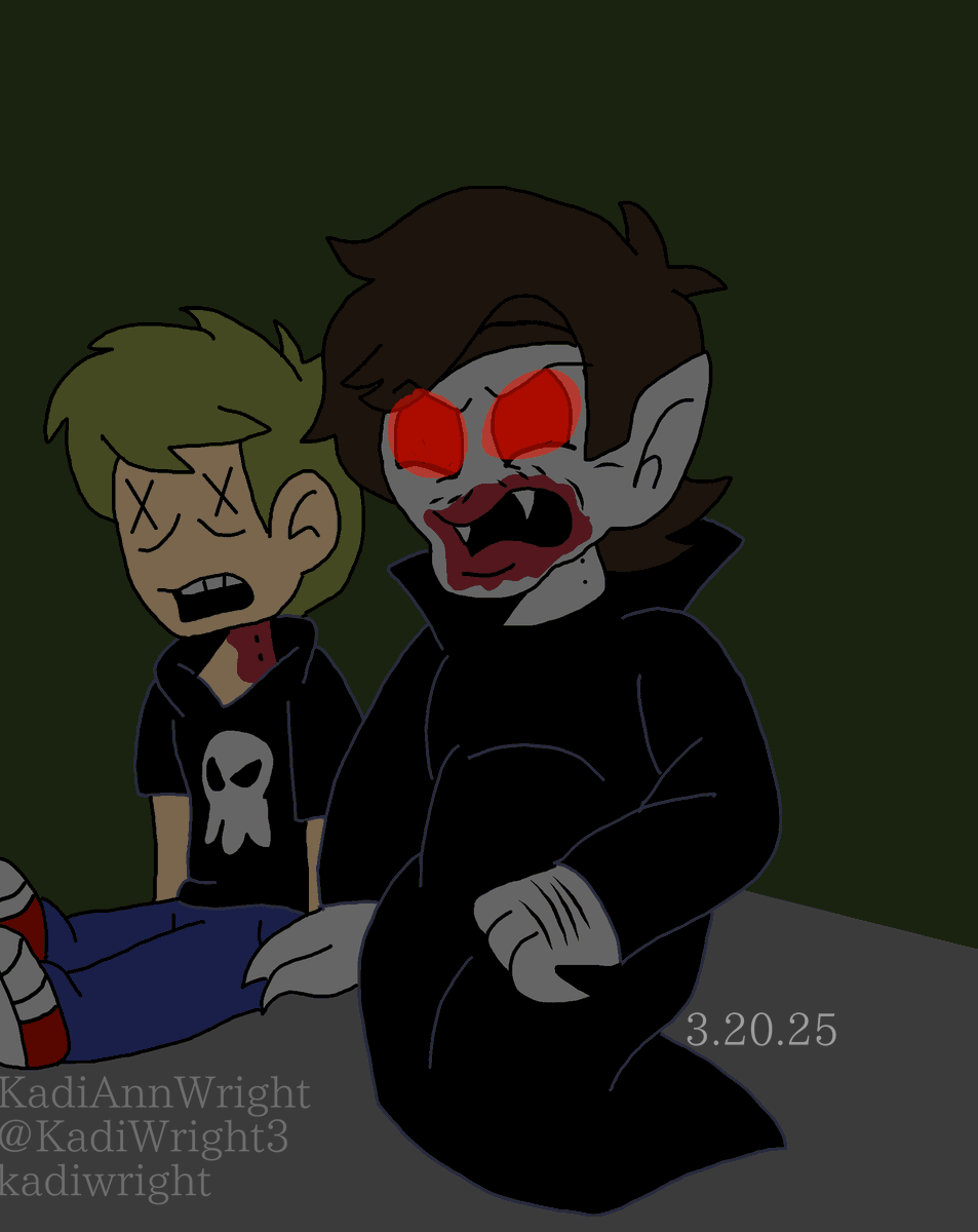 KadiWright3's tweet photo. (BLOOD WARNING!) Hellucard shouldn't have called him "Edd"
#eddsworldfanart #eweduardo #ewhellucard #Vampire #blood #digitalart https://t.co/qOhLLpWyha