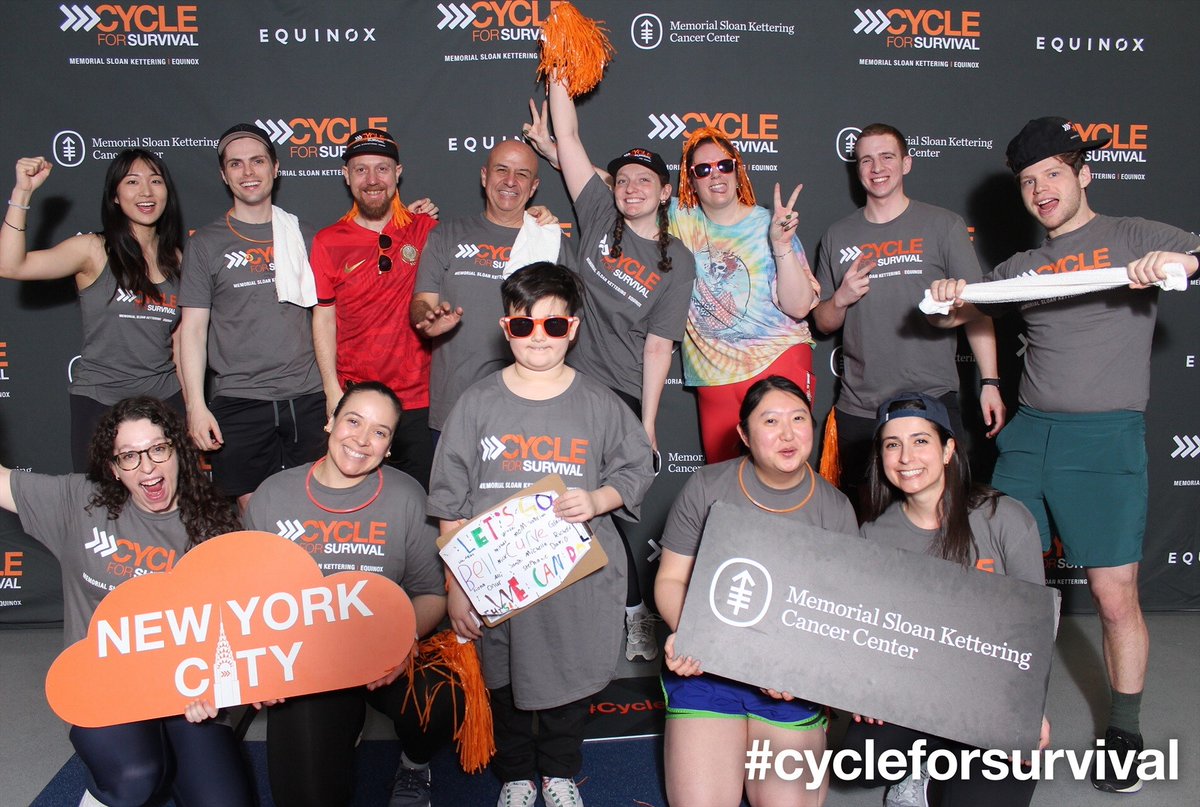 Thank you all who attended <a href="/Cycle4Survival/">Cycle for Survival</a>🚴‍♀️on Mar 7th <a href="/sammi_brown8/">Sammi Brown</a> <a href="/gonen_mithat/">Mithat Gönen</a> #MSKBiostats
This year Team Bell Curve raised a total of $10,151 toward rare cancer research👏Major thanks to everyone who supported us!
Donations are open until April 15th: mskcc.convio.net/goto/BellCurve