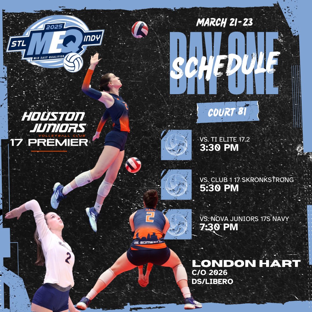 Let’s go get that bid at MEQ! Stop by and see us! 🏐🔥