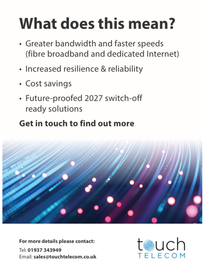 Get Superfast Broadband Today! 🚀

With our Superfast Broadband:
 • Lightning-fast speeds 
 • Uninterrupted browsing 

Enjoy speeds of up to 1Gbps 🏎️

Switch now and unlock the true power of the internet! 🌐

touchtelecom.co.uk