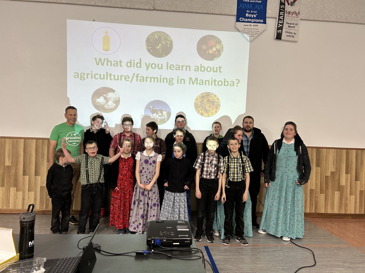 Thank you Brennan School for inviting me out for #CALM25! ⁦<a href="/aitcmb/">Agriculture in the Classroom-Manitoba</a>⁩