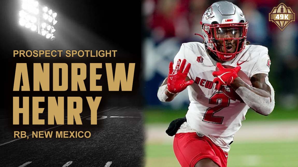 Two new 49K Prospect Spotlight Interviews happening today!

2pm PST - LB Davon Gilmore, Georgia Southern <a href="/DavonGilmore3/">DG🦍</a> 
3pm PST - RB Andrew Henry, New Mexico <a href="/_andrewhenry/">Andrew “Dolla” Henry</a>

Watch on Youtube: youtube.com/Steph49K