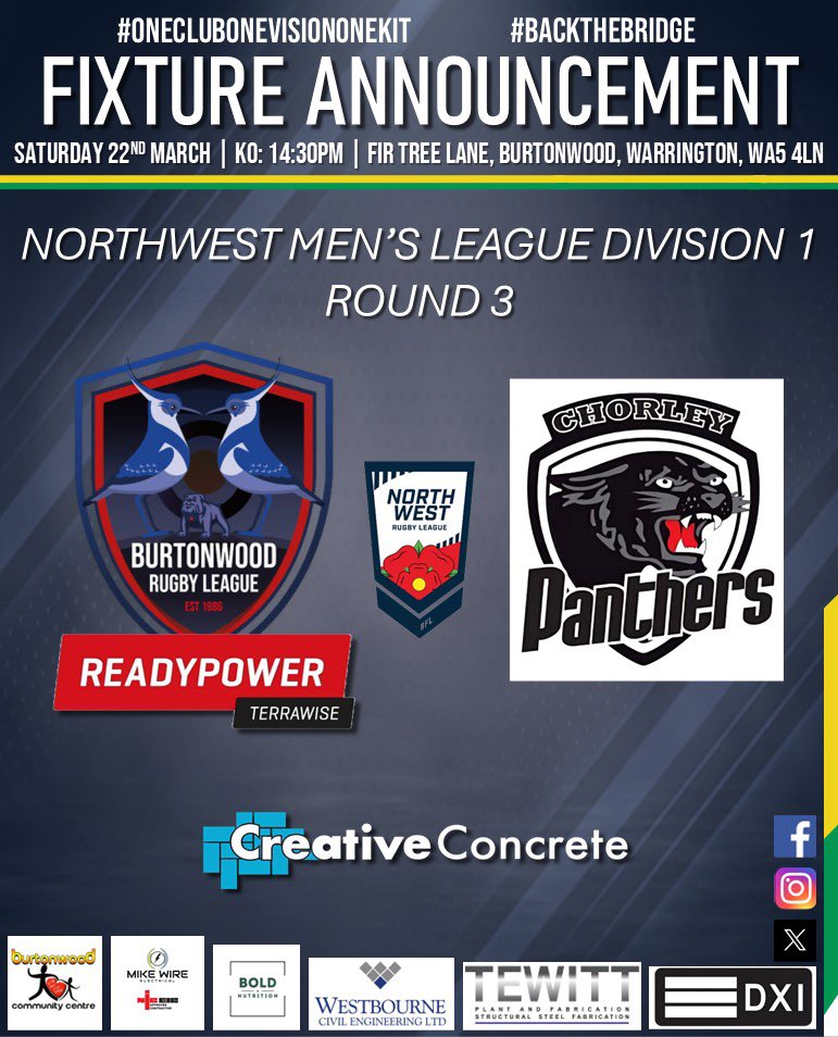 Burtonwood Bridge ARLFC tweet media