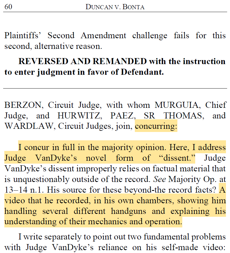 UTLawTROLP's tweet photo. Several members of the majority wrote a separate concurrence, criticizing "Judge VanDyke’s novel form of 'dissent.'" https://t.co/LPrqIiXIwP