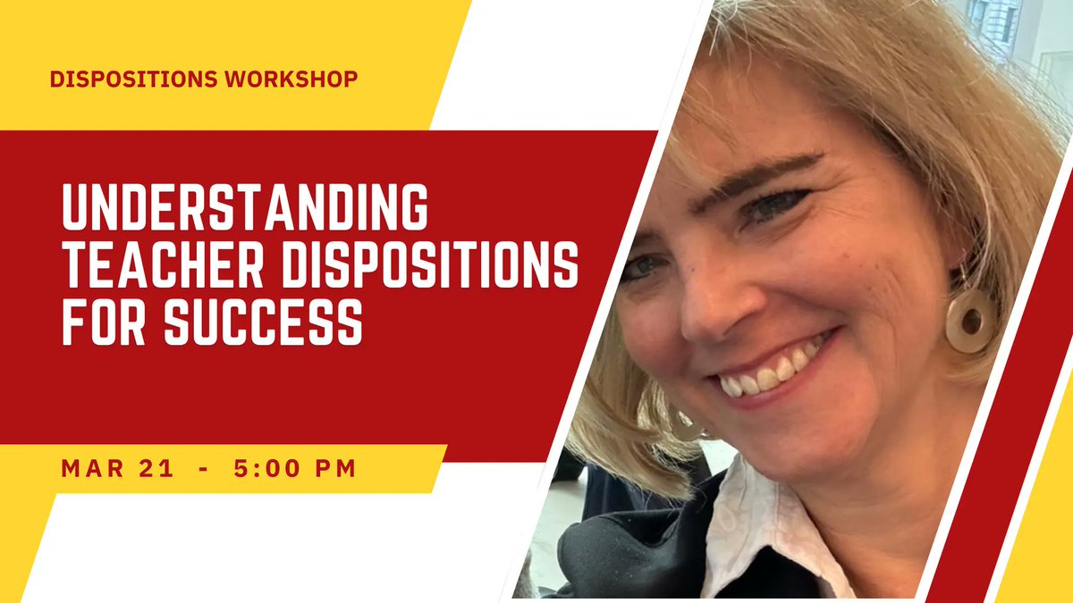 YorkCollegeCUNY's tweet photo. Join us as we explore how teacher dispositions shape effective educator - understand York College's Teacher Education Dispositions - prepare for real-world teaching scenarios https://t.co/J50J5n3rmb