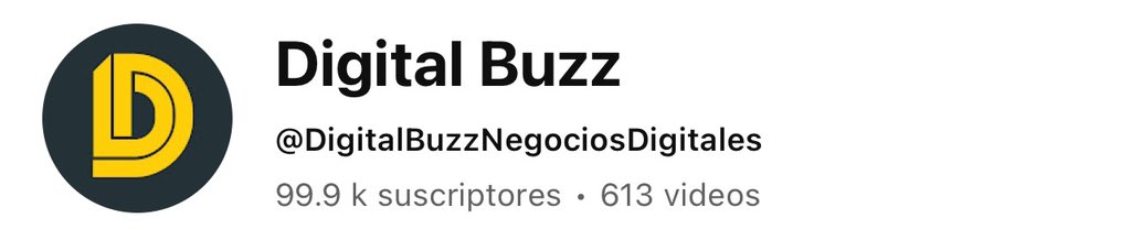 digitalbuzzfab's tweet image. Me faltan 100 para llegar a 100k en YouTube.

Hacemos trading en vivo.

Twitter , haz lo tuyo. 

#viral #trading #crypto #criptomonedas