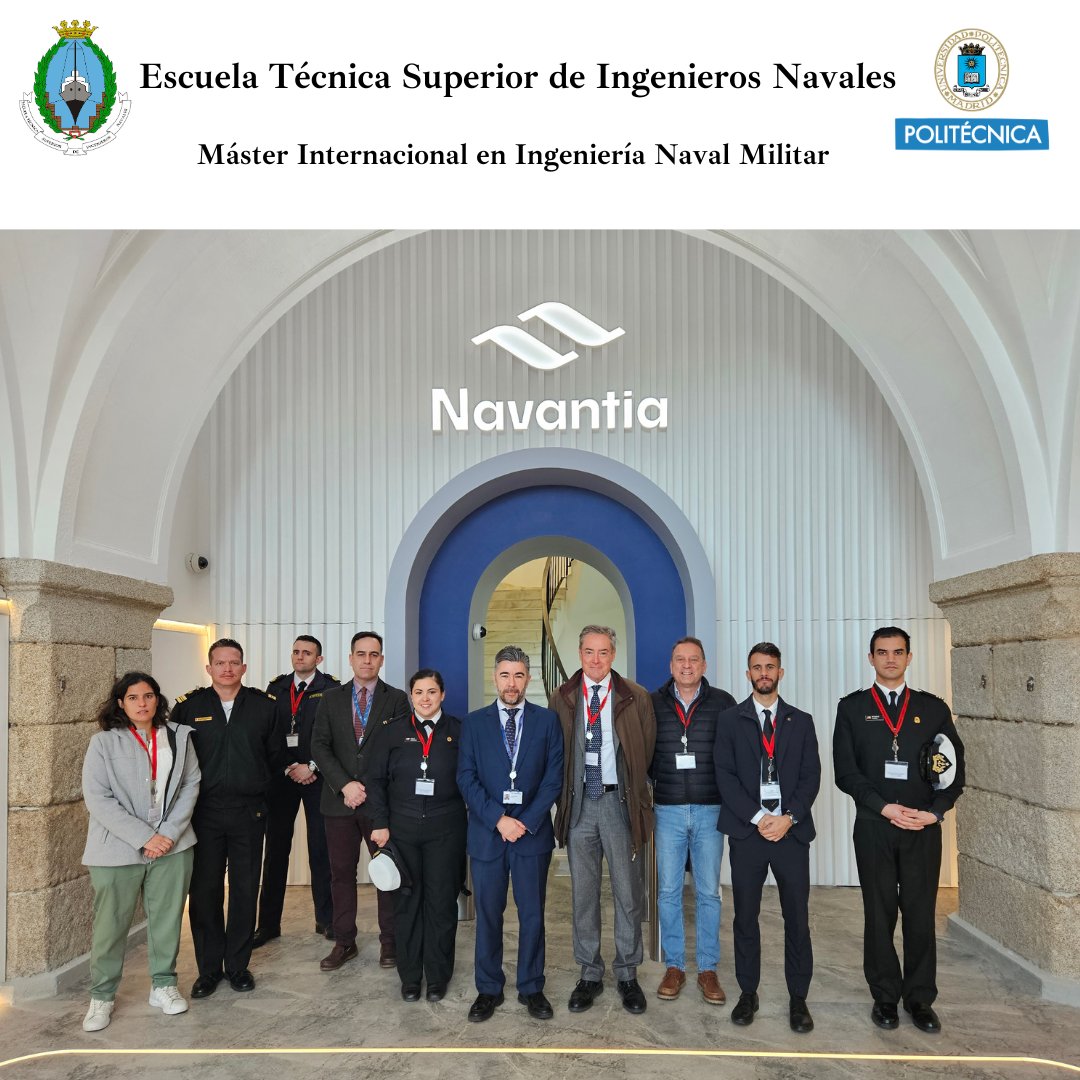 ETSI Navales de la UPM (@etsin_oficial) on Twitter photo Visita de los estudiantes del Máster en Ingeniería Naval Militar de la <a href="/ETSIN_Oficial/">ETSI Navales de la UPM</a> de <a href="/La_UPM/">Universidad Politécnica de Madrid</a> a <a href="/NavantiaOficial/">Navantia</a> en Ferrol.
Con el Director del Astillero, Eduardo Dobarro y con Enrique Montero, del programa F110, el Director de la ETSI Navales y <a href="/Arturo_SilvaC/">Arturo Silva Campillo</a>
#etsinavales Visita de los estudiantes del Máster en Ingeniería Naval Militar de la <a href="/ETSIN_Oficial/">ETSI Navales de la UPM</a> de <a href="/La_UPM/">Universidad Politécnica de Madrid</a> a <a href="/NavantiaOficial/">Navantia</a> en Ferrol.
Con el Director del Astillero, Eduardo Dobarro y con Enrique Montero, del programa F110, el Director de la ETSI Navales y <a href="/Arturo_SilvaC/">Arturo Silva Campillo</a>
#etsinavales