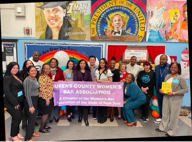 BlockOToole's tweet image. Block O’Toole &amp;amp; Murphy is proud to have supported two amazing events this Women’s History Month: the @NYSTLA’s Women’s Caucus Reception and the @QueensWomensBar's Read Across America event, where QCWBA attorneys read to students at a local public school.