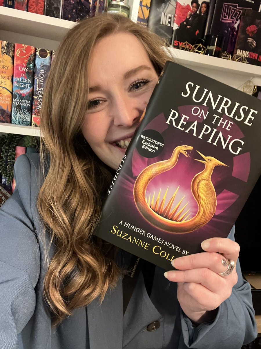 On Monday we hosted the midnight launch for Sunrise on the Reaping at the <a href="/wstrafford/">Waterstones Trafford Centre</a>! I love planning these book events for you all &amp; it was such a wonderful evening celebrating the Hunger Games books! 

Thank you <a href="/scholasticuk/">Scholastic UK</a> 📖✨

Happy reading everyone!