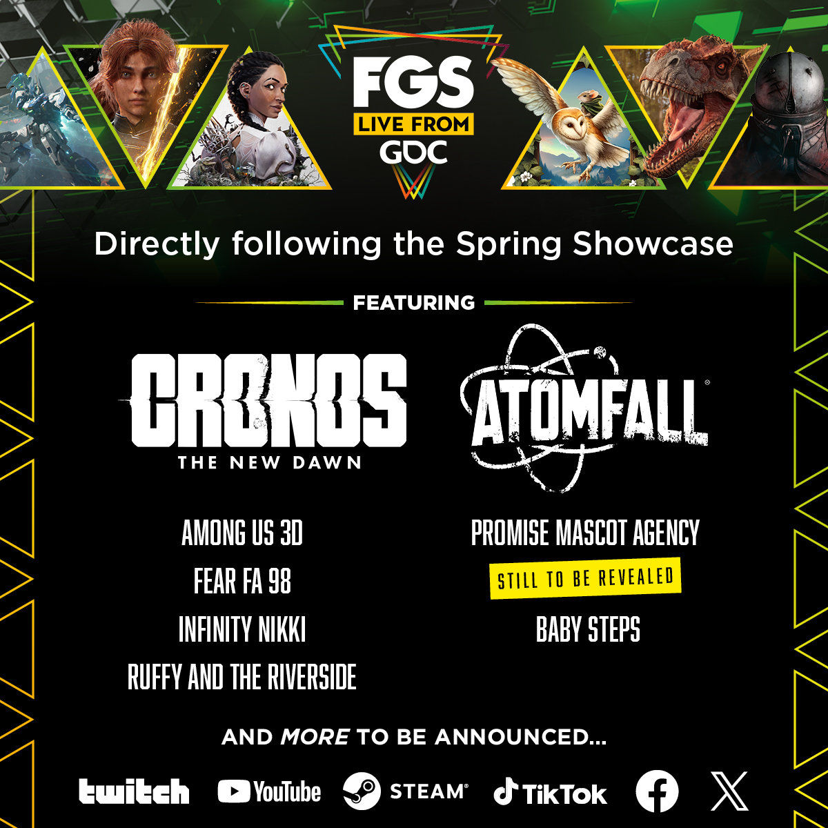 Golden Joysticks (@goldenjoysticks) on Twitter photo The <a href="/FutureGamesShow/">FutureGamesShow</a> starts in five minutes!
See over 50 amazing new game trailers!
Watch live on X at 8pm GMT / 1pm PT / 4pm ET
x.com/i/broadcasts/1… The <a href="/FutureGamesShow/">FutureGamesShow</a> starts in five minutes!
See over 50 amazing new game trailers!
Watch live on X at 8pm GMT / 1pm PT / 4pm ET
x.com/i/broadcasts/1…