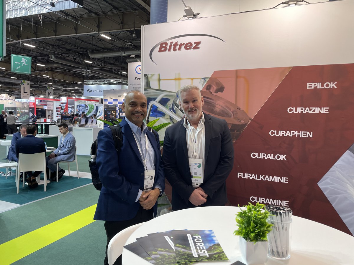 We also spent some time catching up with our friends from Bitrez at the JEC World show!