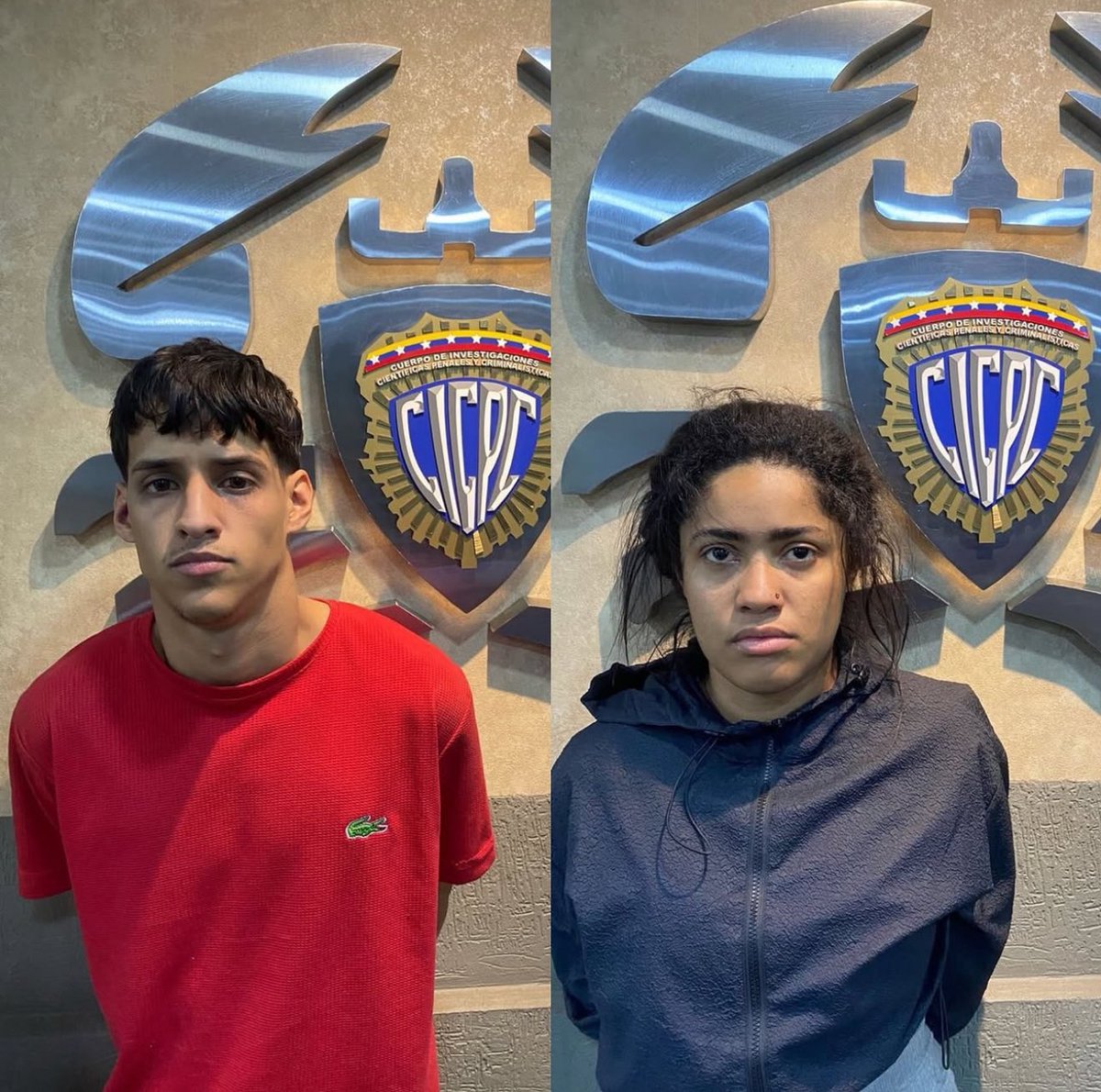 rcamachovzla's tweet photo. Una pareja fue detenida por el robo y homicidio de un hombre en Quebrada Honda en Caracas durante una transacción acordada por Marketplace

Comisiones del Cicpc esclarecieron el homicidio de Elian Antonio Fermín Ortiz, de 20 años de edad. Este hecho habría ocurrido el pasado 1 de marzo en Quebrada Honda, en el Boulevard Amador Bendayan, parroquia El Recreo, municipio
Libertador.
