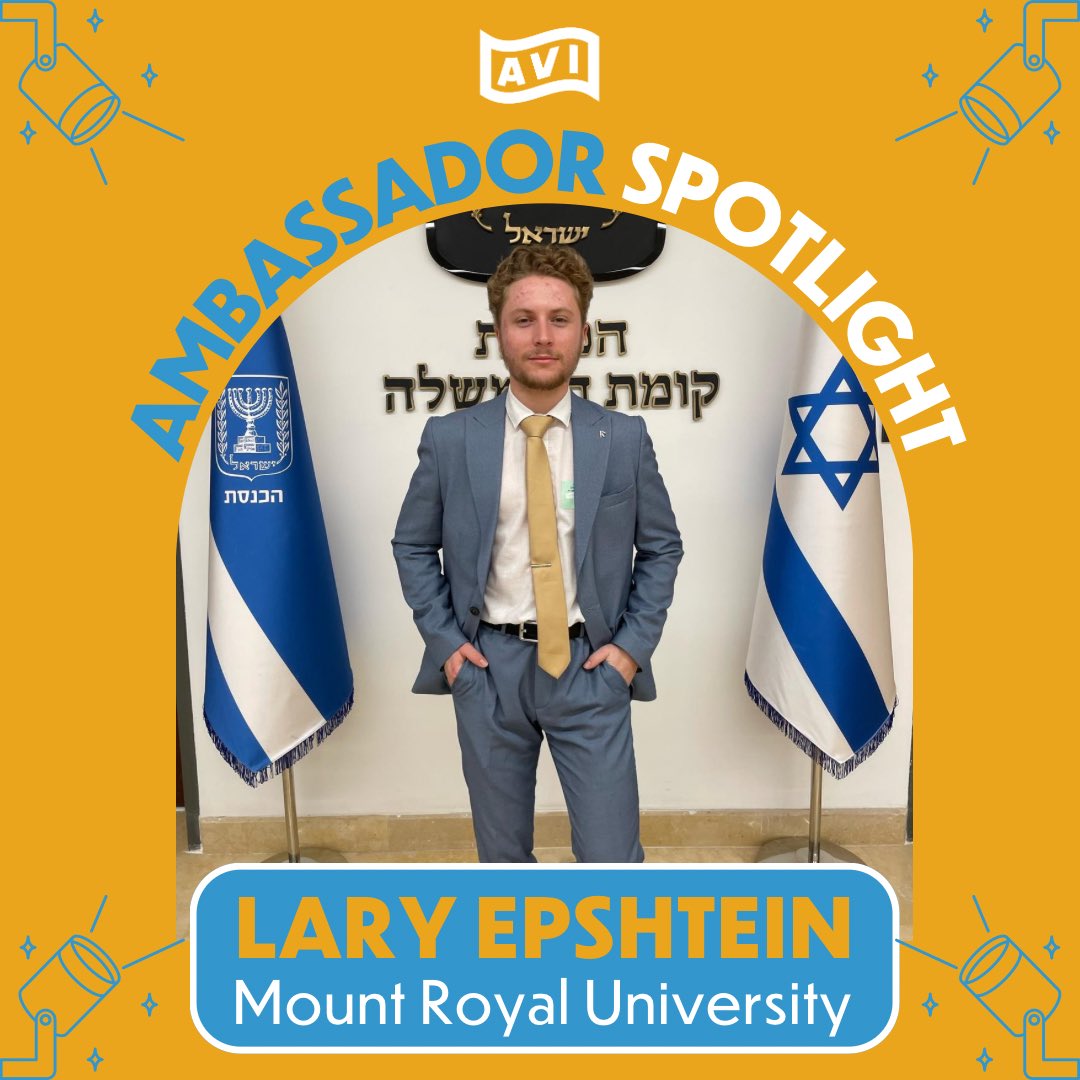 AlliedVoicesIL's tweet image. Meet our #ambassadorspotlight Lary Epshtein, one of our wonderful Common Ground Ambassadors studying Marketing at @MountRoyalU 

#studentlove #commongroundambassador #findyourcommonground #studentshowcase #commongroundisrael
