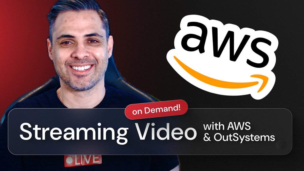 Want to build your own <a href="/Twitch/">Twitch</a> streaming services? Run ads in it and all? Watch this new video with <a href="/loganbrade/">Logan Brade</a> to see how you can do it using #OutSystems and <a href="/awscloud/">Amazon Web Services</a>: bit.ly/4hpVDci