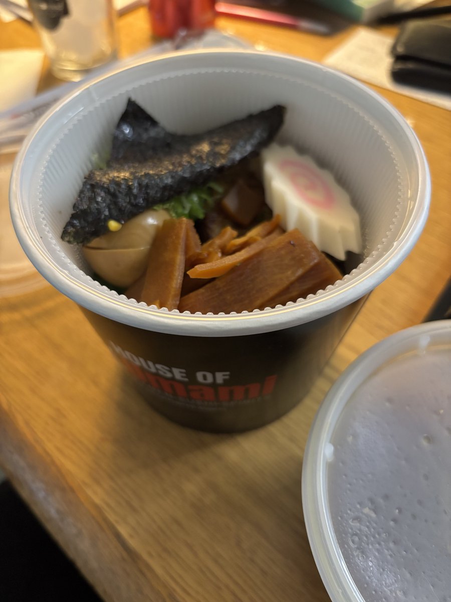 CriticasterQ's tweet photo. First time having "authentic" Japanese ramen and oh my god it is so different but so good 😋 https://t.co/1fK0TCgzRs
