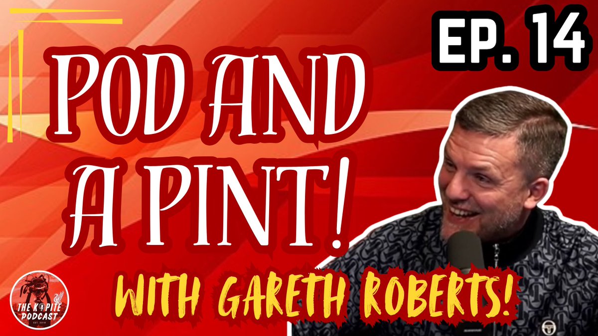 KopitePodcast's tweet image. 𝐏𝐎𝐃 𝐀𝐍𝐃 𝐀 𝐏𝐈𝐍𝐓! 🎙️🍺 

@Mick_Moran_ is joined by @robbohuyton to discuss the importance of mental health, ticket prices, The Overlap and of course - the Reds + more! 🔴

🎥 Watch on YouTube: 
→ youtu.be/LzwghQoBOx8?si…

🎙️ Listen via audio:
→ linktr.ee/TheKopitePodca…