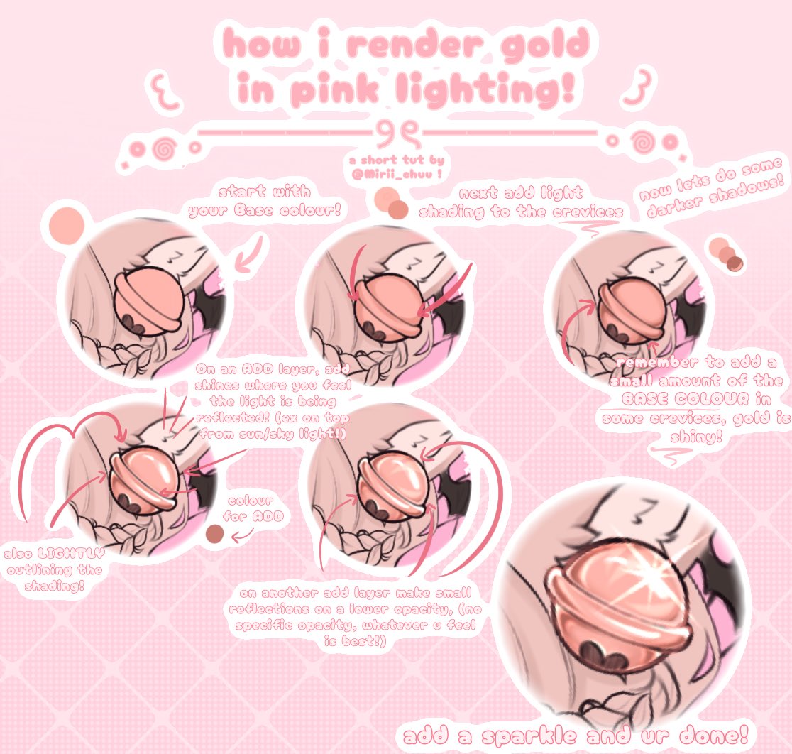 Mirii_chuu's tweet image. supa quick and easy tutorial for how i render gold !
i hope this helps anyone wondering how i render my bell’s🤍
#Mirii_chuu 🤍 #rendertutorial