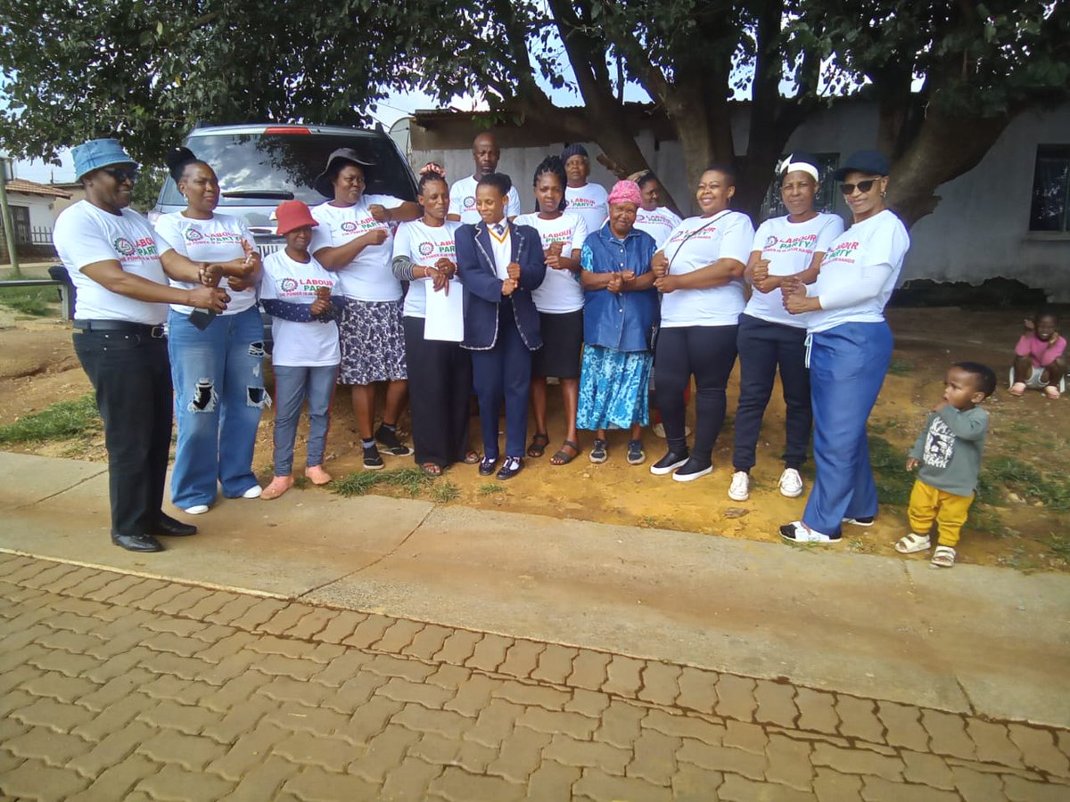 The work has just begin. Ground work at Balfour Dipaleseng.20/03/2025.