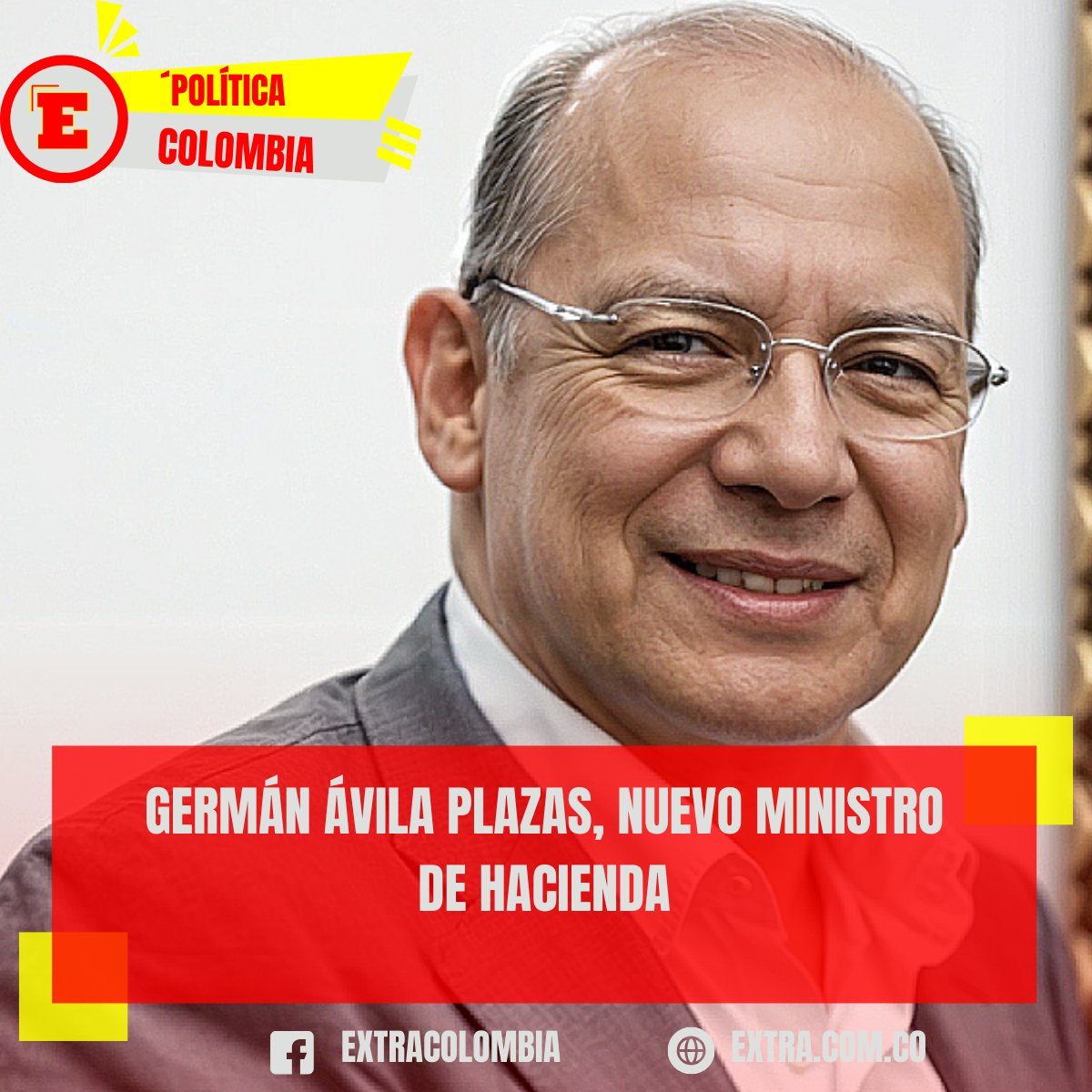 🚨 Nuevo #MinistroDeHacienda en Colombia: Germán Ávila asume el cargo tras la renuncia de Diego Guevara. Es el cuarto cambio en este ministerio durante el gobierno Petro. 📉💰 #Economía #GobiernoPetro