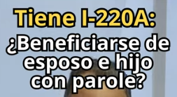 NotaInmigracion's tweet photo. I-220A: ¿Cómo beneficiarte si tu familia entró con parole? #i220a #cubanosporelmundo #inmigracion 
Abogado de inmigración explica si una cubana con I-220A puede beneficiarse de que le otorgaron parole a su esposo e hijo.
VER VIDEO: https://t.co/ImeKHMRehJ https://t.co/JKWlMfwThy