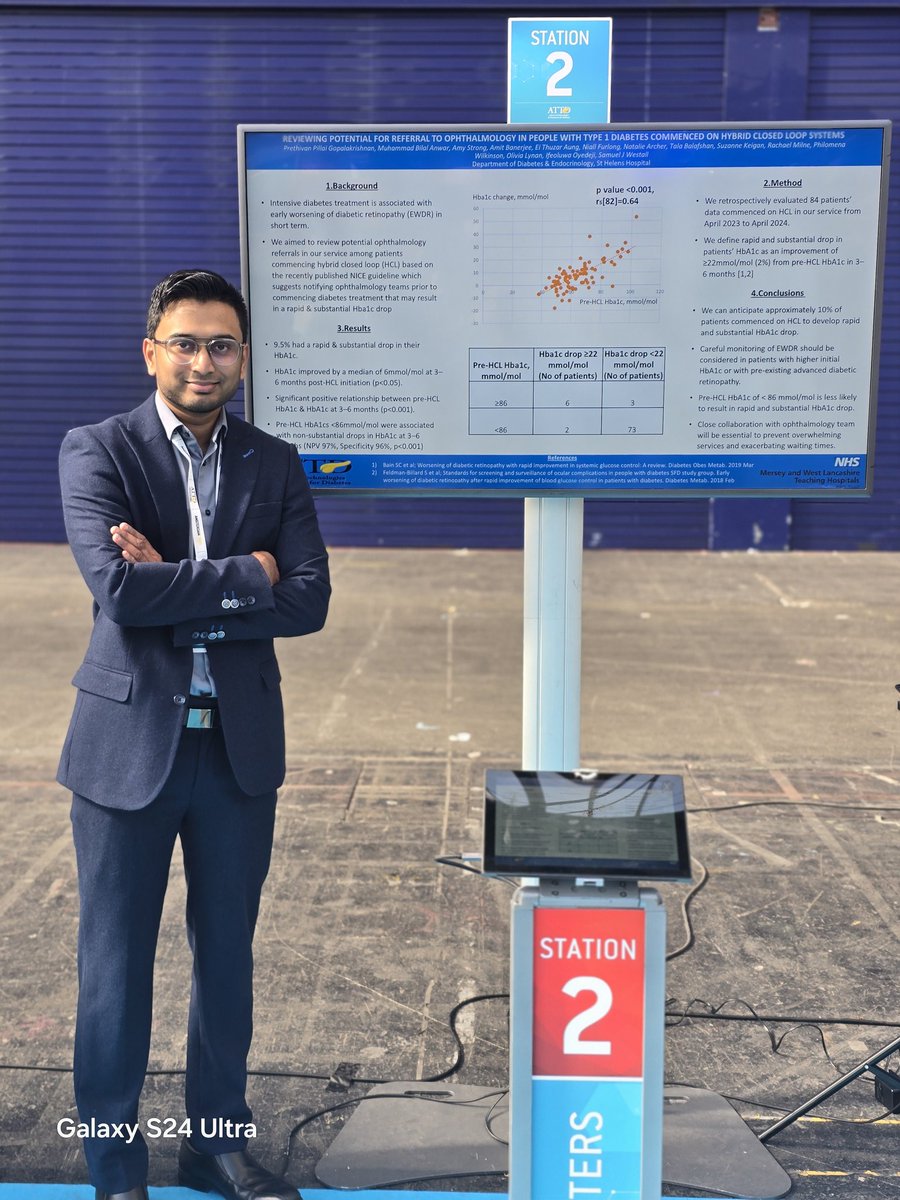 prethivan's tweet image. Reviewing Potentional for Referral to Ophthalmology In People with Type 1 Diabetes Commenced on Hybrid Closed Loop Systems

#ATTD2025 #ATTDFaces #Hybridclosedloop