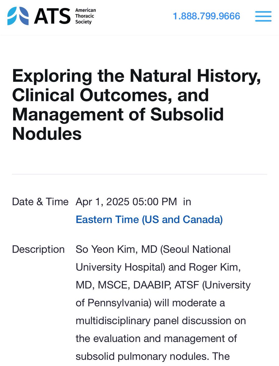 Roger Kim, MD, MSCE, DAABIP, ATSF (@rogerkimmd) on Twitter photo I’m excited to host this <a href="/atstoa/">ATS TO Assembly</a> webinar on Subsolid Pulmonary Nodule Evaluation and Management with <a href="/Lydia_SoYeonKim/">So Yeon (Lydia) Kim, MD</a>. It will feature experts #AndyHaas, <a href="/GavittWoodard/">Gavitt Woodard</a>, and #MarkHammer. Register here: thoracic.zoom.us/meeting/regist… I’m excited to host this <a href="/atstoa/">ATS TO Assembly</a> webinar on Subsolid Pulmonary Nodule Evaluation and Management with <a href="/Lydia_SoYeonKim/">So Yeon (Lydia) Kim, MD</a>. It will feature experts #AndyHaas, <a href="/GavittWoodard/">Gavitt Woodard</a>, and #MarkHammer. Register here: thoracic.zoom.us/meeting/regist…