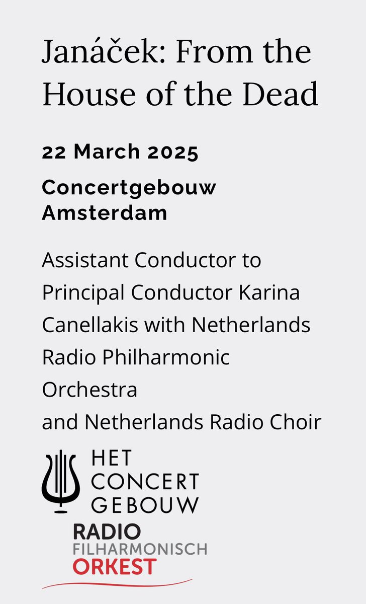 Lada Valesova (@ladavalesova) on Twitter photo A brilliant general rehearsal today <a href="/Concertgebouw/">Het Concertgebouw</a> assisting inspirational Karina Canellakis. I can’t wait for our performance on Saturday. It’s been joy and honour working on this transcendent and shattering opera with such a brilliant conductor orchestra chorus and cast. 🙏🏻⭐️🇳🇱 A brilliant general rehearsal today <a href="/Concertgebouw/">Het Concertgebouw</a> assisting inspirational Karina Canellakis. I can’t wait for our performance on Saturday. It’s been joy and honour working on this transcendent and shattering opera with such a brilliant conductor orchestra chorus and cast. 🙏🏻⭐️🇳🇱