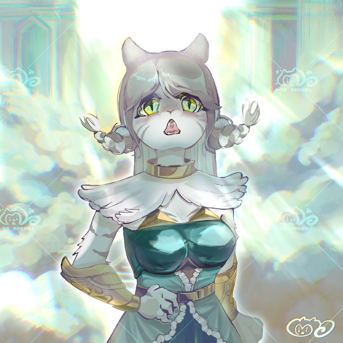 🐾
#furryart #ケモノ