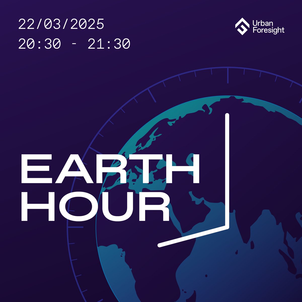 🌍 Earth Hour 2025 🌿

As we observe #EarthHour, let’s reflect on the importance of collective action in addressing the global climate crisis.   

It’s an opportunity for us to consider our environmental impact &amp; commit to making sustainable choices that protect the planet.