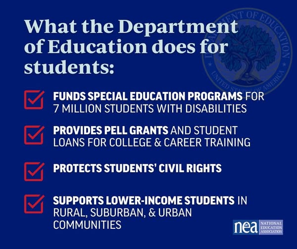 Dismantling the Department of Education won’t give states more control—it will defund and destabilize public schools. States already oversee most of public education, but federal support ensures students have the resources they need.