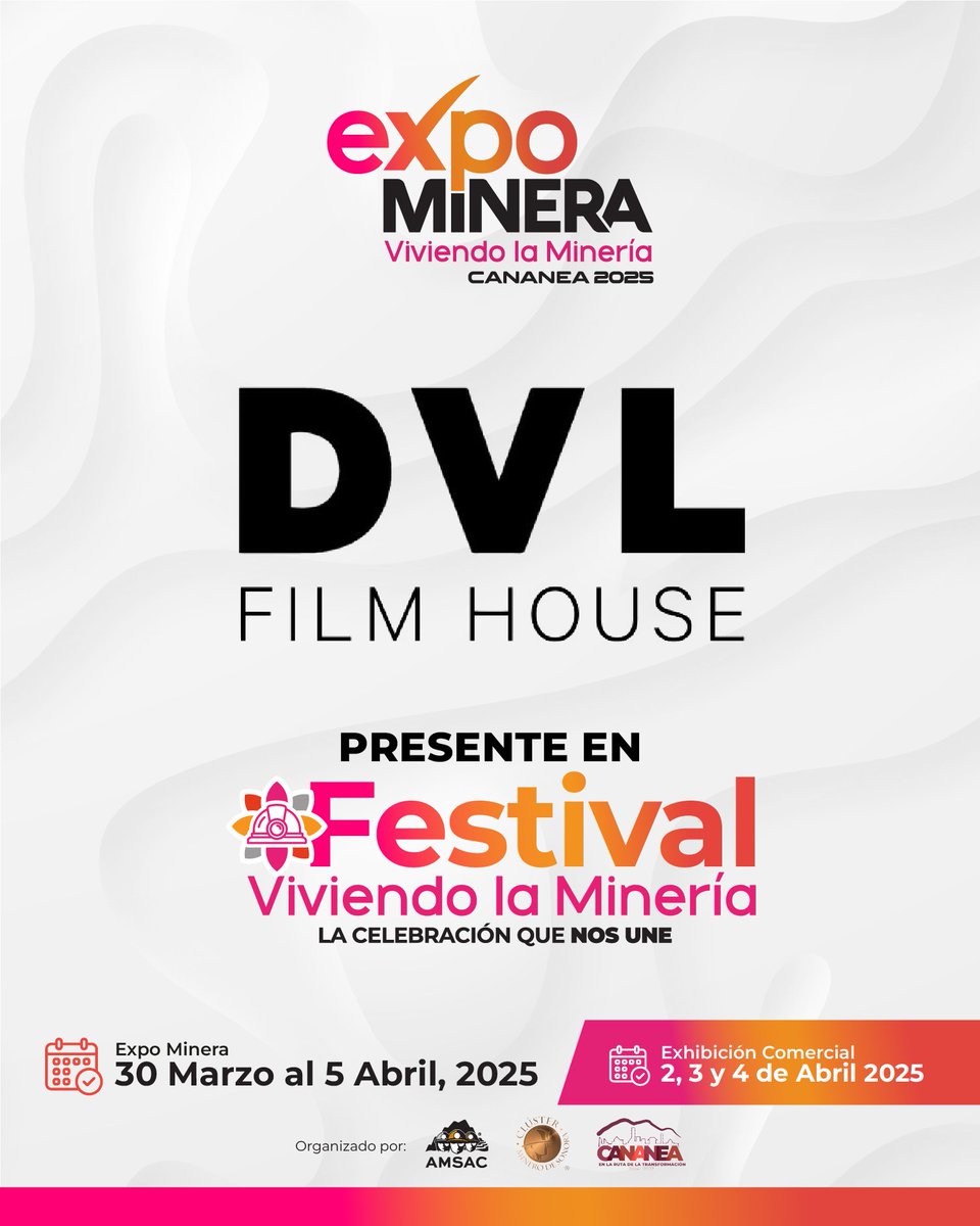AMSAC (@amsacsonora) on Twitter photo ✨ ¡Gracias por ser parte del Festival Viviendo la Minería! ✨
<a href="/dvlfilmhouse/">DVLFilmHouse</a> , tu apoyo hace posible esta gran celebración que une cultura, historia y comunidad en Cananea. ⚒🎶
🌐 expomineracananea.com ✨ ¡Gracias por ser parte del Festival Viviendo la Minería! ✨
<a href="/dvlfilmhouse/">DVLFilmHouse</a> , tu apoyo hace posible esta gran celebración que une cultura, historia y comunidad en Cananea. ⚒🎶
🌐 expomineracananea.com