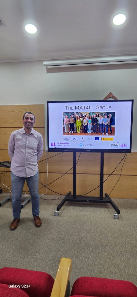 MAT4LL Research Group (@mat4ll) on Twitter photo Prof. Pasán <a href="/jorgepasan/">Jorge Pasán</a> presented in Univ. Concepcion (Chile) an invited talk by the Chemistry Faculty, related to the most recent advances of MAT4LL on the use of MOF in microextraction devices.
<a href="/udeconcepcion/">Universidad de Concepción</a>
<a href="/CJimenez_UdeC/">Claudio A. Jiménez</a> Prof. Pasán <a href="/jorgepasan/">Jorge Pasán</a> presented in Univ. Concepcion (Chile) an invited talk by the Chemistry Faculty, related to the most recent advances of MAT4LL on the use of MOF in microextraction devices.
<a href="/udeconcepcion/">Universidad de Concepción</a>
<a href="/CJimenez_UdeC/">Claudio A. Jiménez</a>
