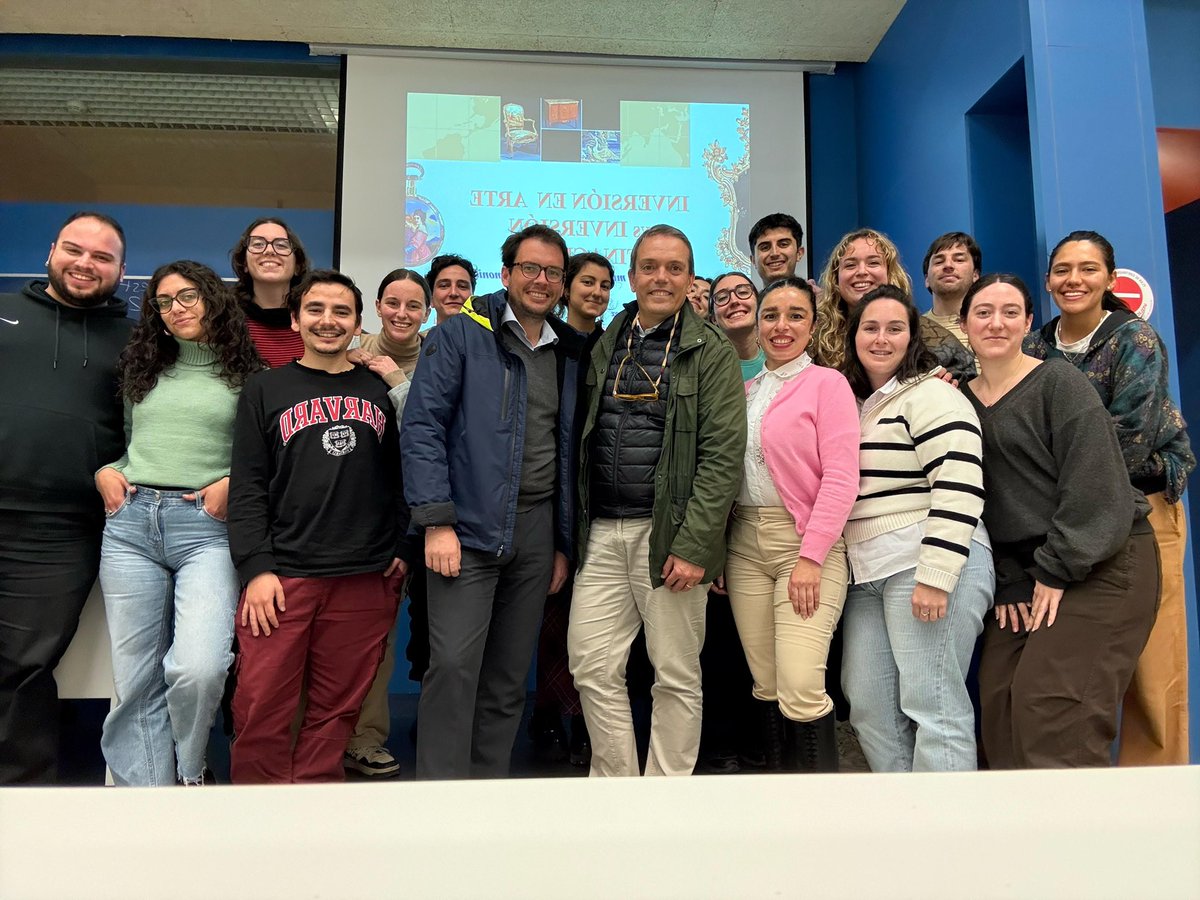 Un placer impartir la sesión sobre #Inversión en #arte en #Máster de arte, #museos y #gestión del #patrimonio de <a href="/pablodeolavide/">Pablo de Olavide</a> <a href="/postgradoUPO/">postgradoUPO</a> <a href="/f_humanidades/">FacultadHumanidadesUPO</a>. Gracias a Fernando Mañes, director gral. #cultura <a href="/Ayto_Sevilla/">Ayuntamiento de Sevilla</a>, por acompañarnos🤗. Maravilloso grupo de estudiantes👏🏼👏🏼