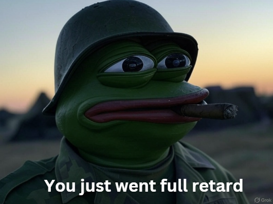 Have you checked out our website? Have you joined us in telegram?

retarded.cash
t.me/theretardestca…

Don’t forget to turn on the volume and hit play.

Let’s get retarded.